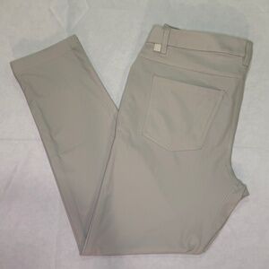 LULULEMON ABC SLIM-FIT 5 POCKET PANT  34 X 32 / BONE
